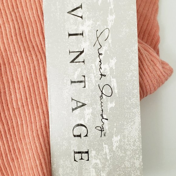 FRENCH LAUNDRY VINTAGE Henley Short Sleeve Top - Picture 8 of 11